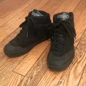 Vintage Vision Streetwear High Tops vans